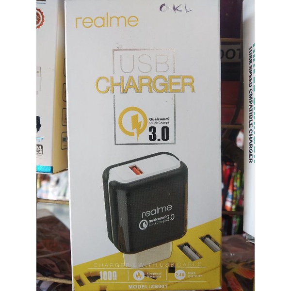 travel charger Zbox branded zb001 Qualcomm 3.0 fast charging