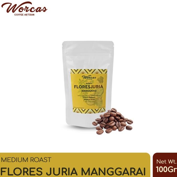 

[COD] WORCAS Kopi Arabica Flores Juria Manggarai 100 Gram Medium Roast [COD]