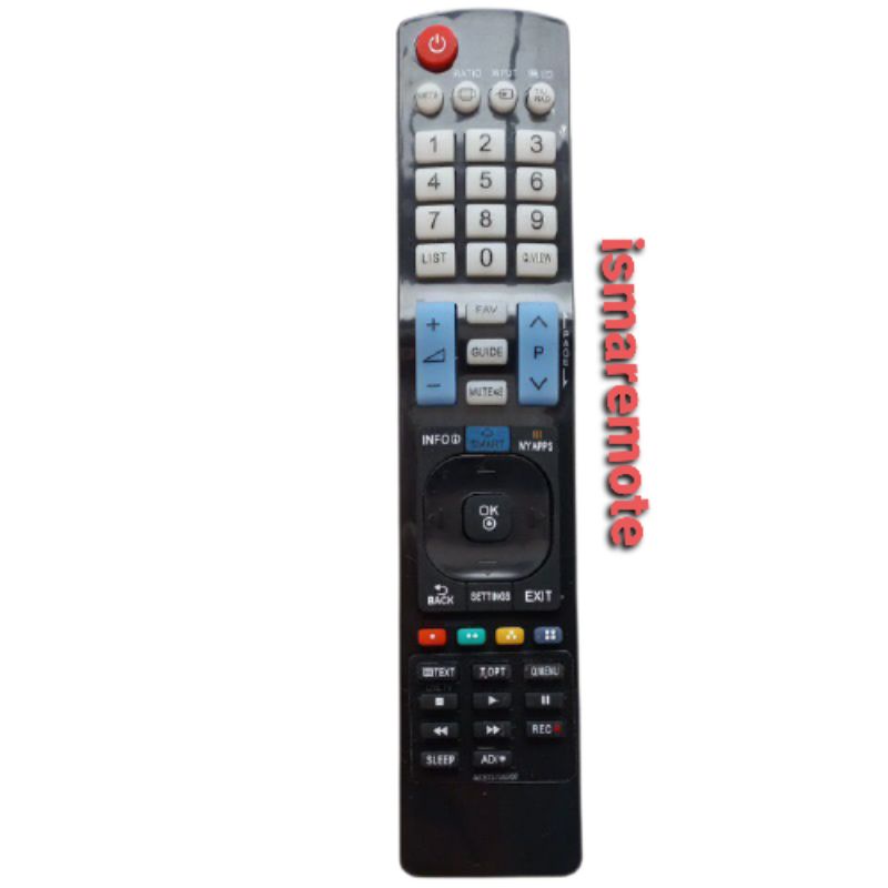 REMOTE REMOT TV LG SMART AKB73756560