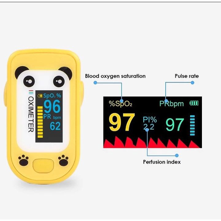 FINGERTIP ANAK A3 L87 PULSE OXIMETER ANAK BAYI A3 L88 OXYMETER SpO2 SATURATION LAYAR LED ALAT UKUR KADAR OKSIGEN  JANTUNG