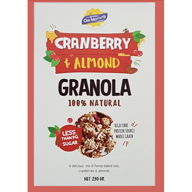 

Oatmorning Granola Cranberry Almond