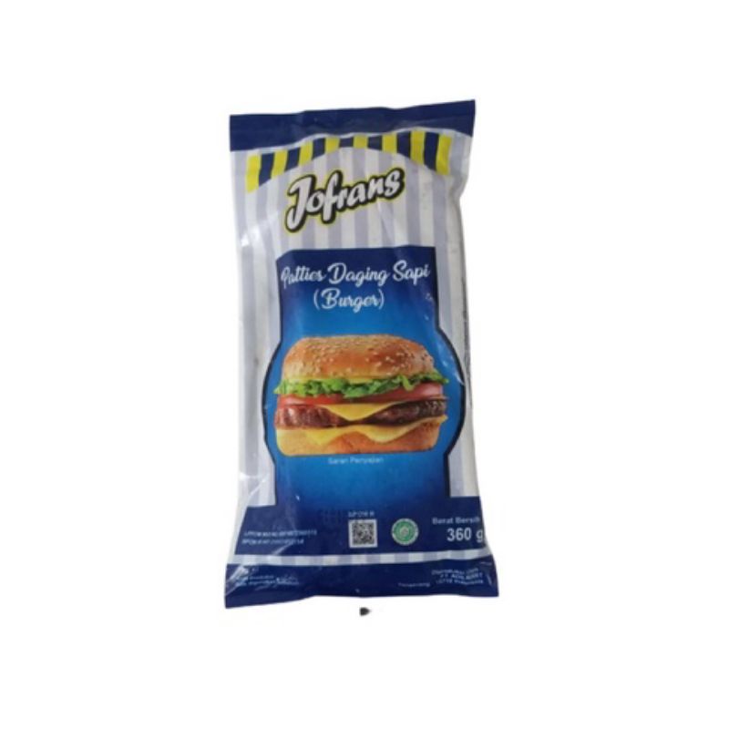 Yona Beef Patties/Jofrans Beef Patties/Beef/Patties Daging Sapi/Daging Burger/Beef Burger/Beef Patties/Beef Petty/Beef
