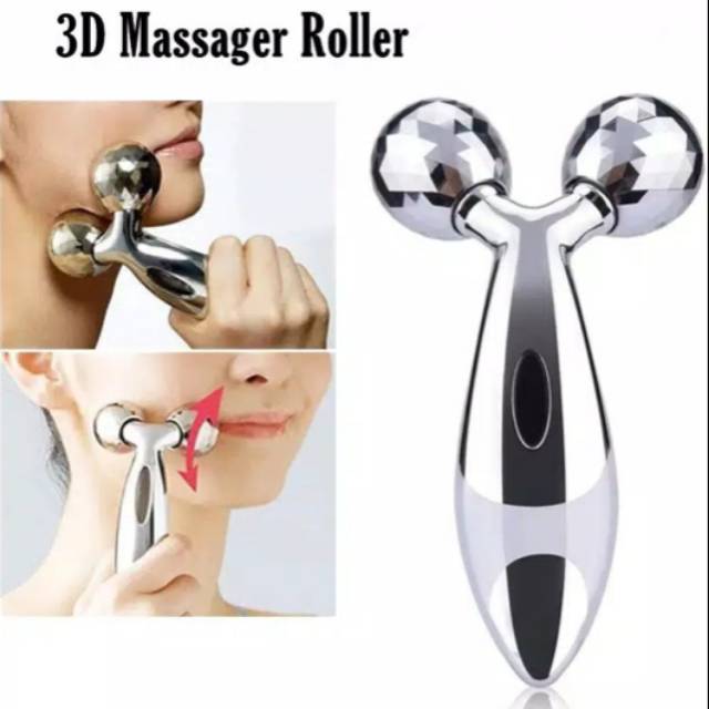 3D Face Roller / Facial massages Alat relaksasi pijat terapi wajah