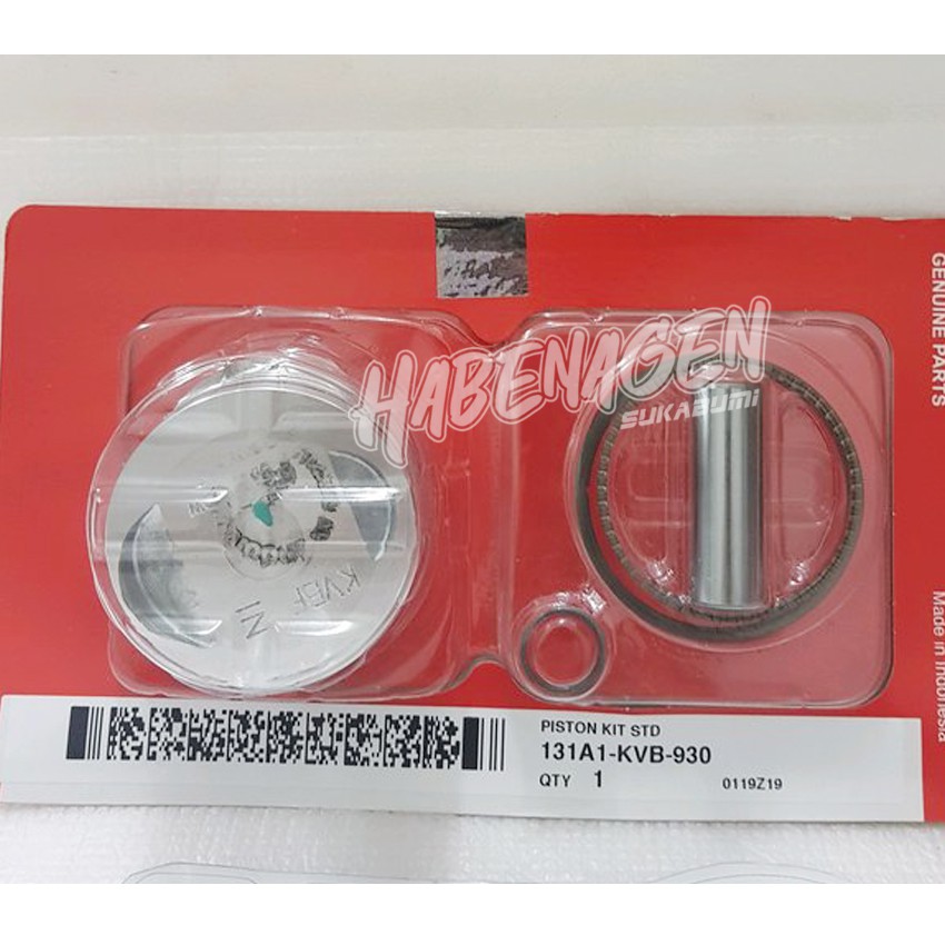 seher seker piston kit ring set vario 110 CW old lama techno tekno karbu os 0 standar STD ORI AHM