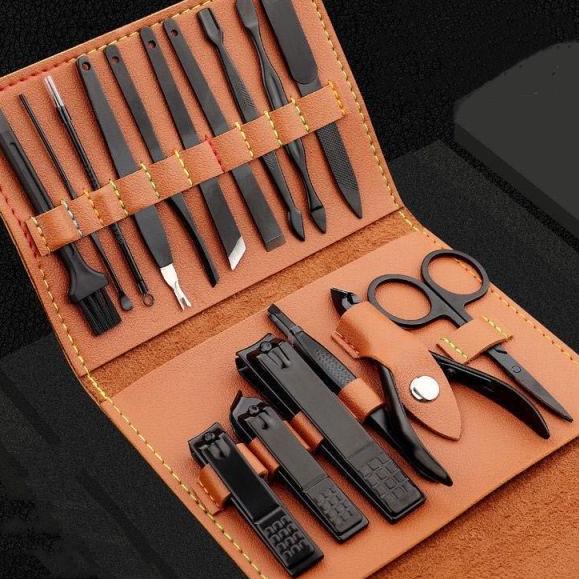 Limited - Gunting Kuku Set 19 in 1 Manicure Set 19 in 1 Perawatan Kuku ✓