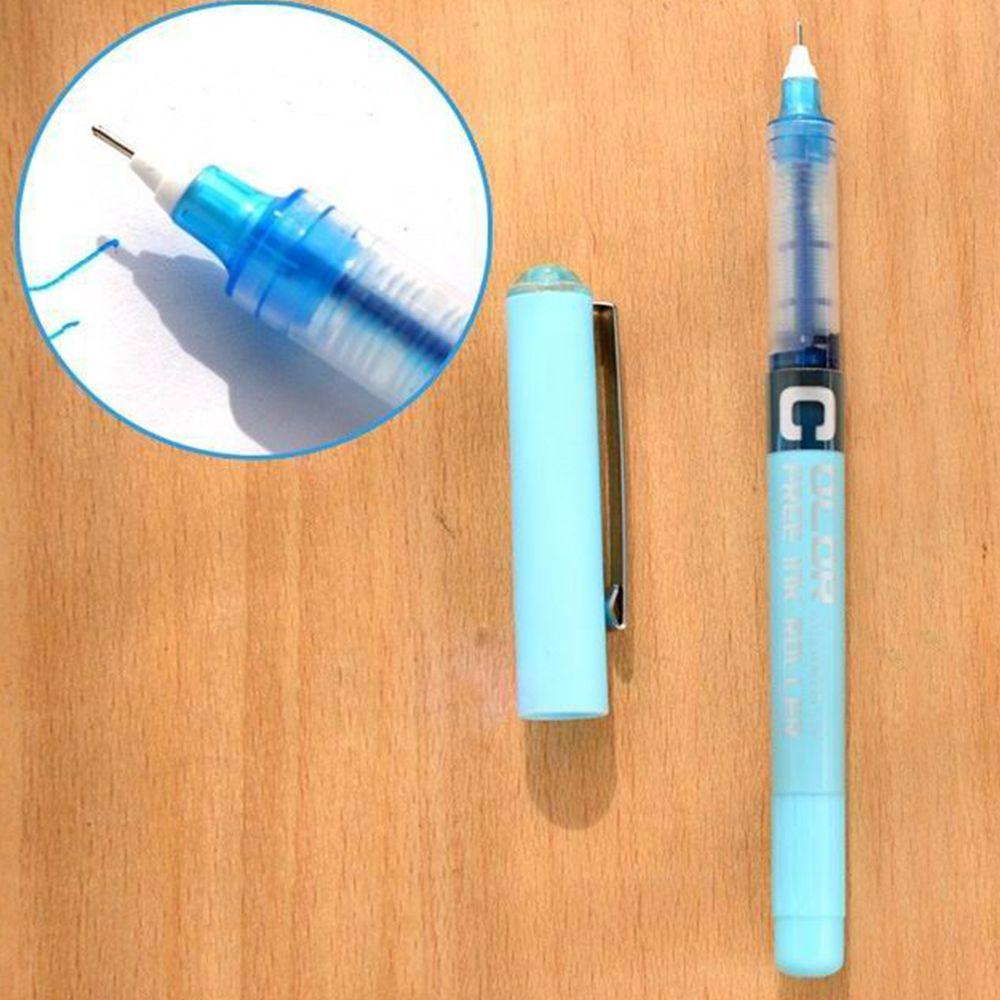 Lanfy Gel ink Pen Kualitas Tinggi 0.5mm Jarum Kantor Type Tulisan Kelancaran Alat Tulis Pena Warna