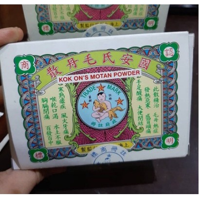 MOTAN POWDER MOTANSUA / MO TAN SUA ORIGINAL OBAT DEMAM ANAK & DEWASA