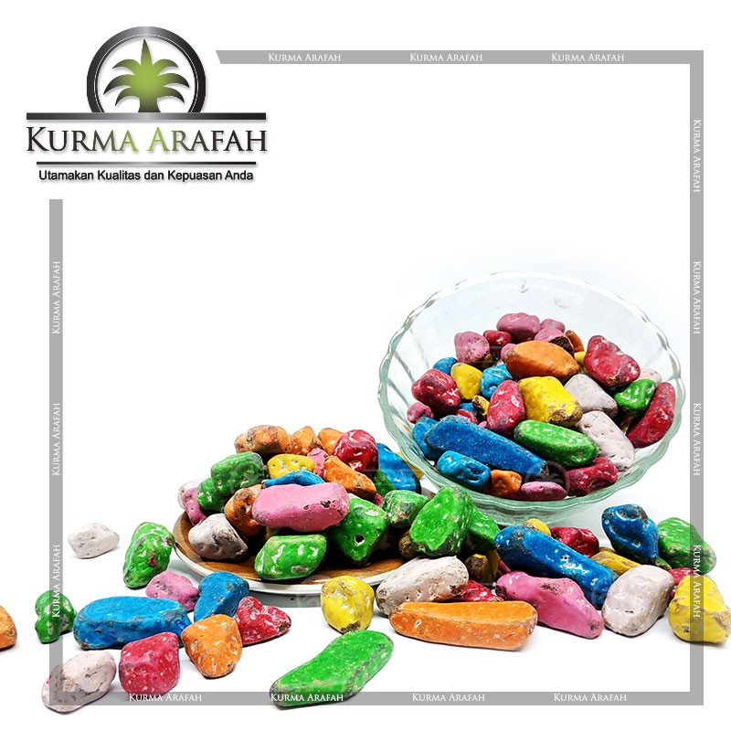 Coklat Arab Batu / Kerikil 250 gram