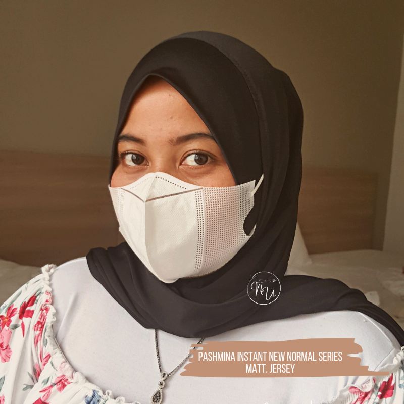 Hijab Jilbab PASMINA INSTAN ROYAL SOFT PED JERSEY Super Premium Ori