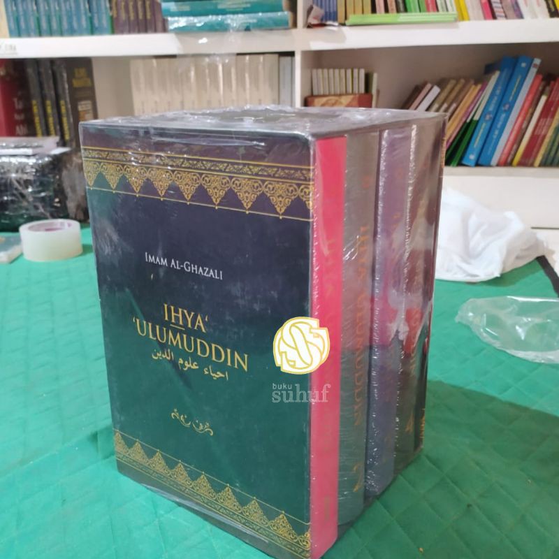 Terjemah Ihya Ulumuddin 4 Jilid Exclusive Hard Cover ORIGINAL ✓ Imam Al-Ghazali