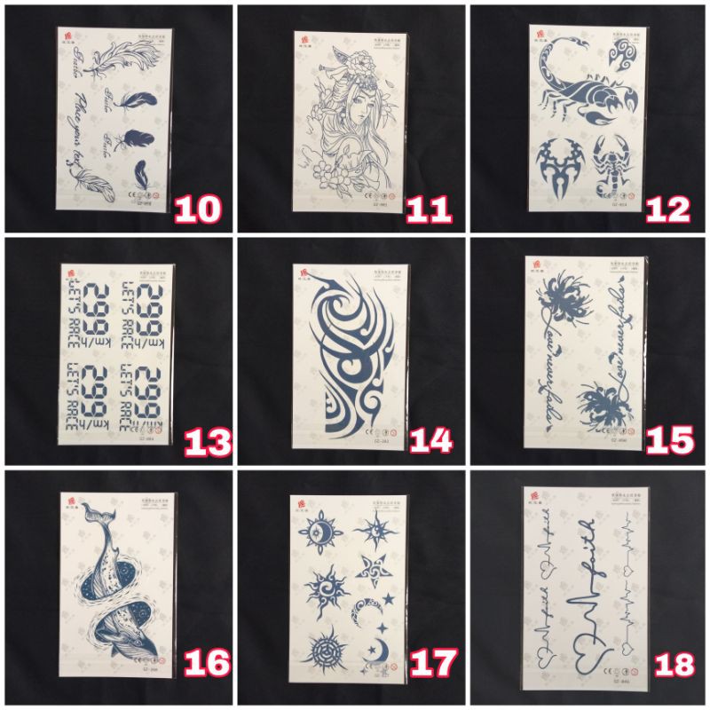 TATTO TEMPORER TAHAN LAMA / TEMPORARY GEL