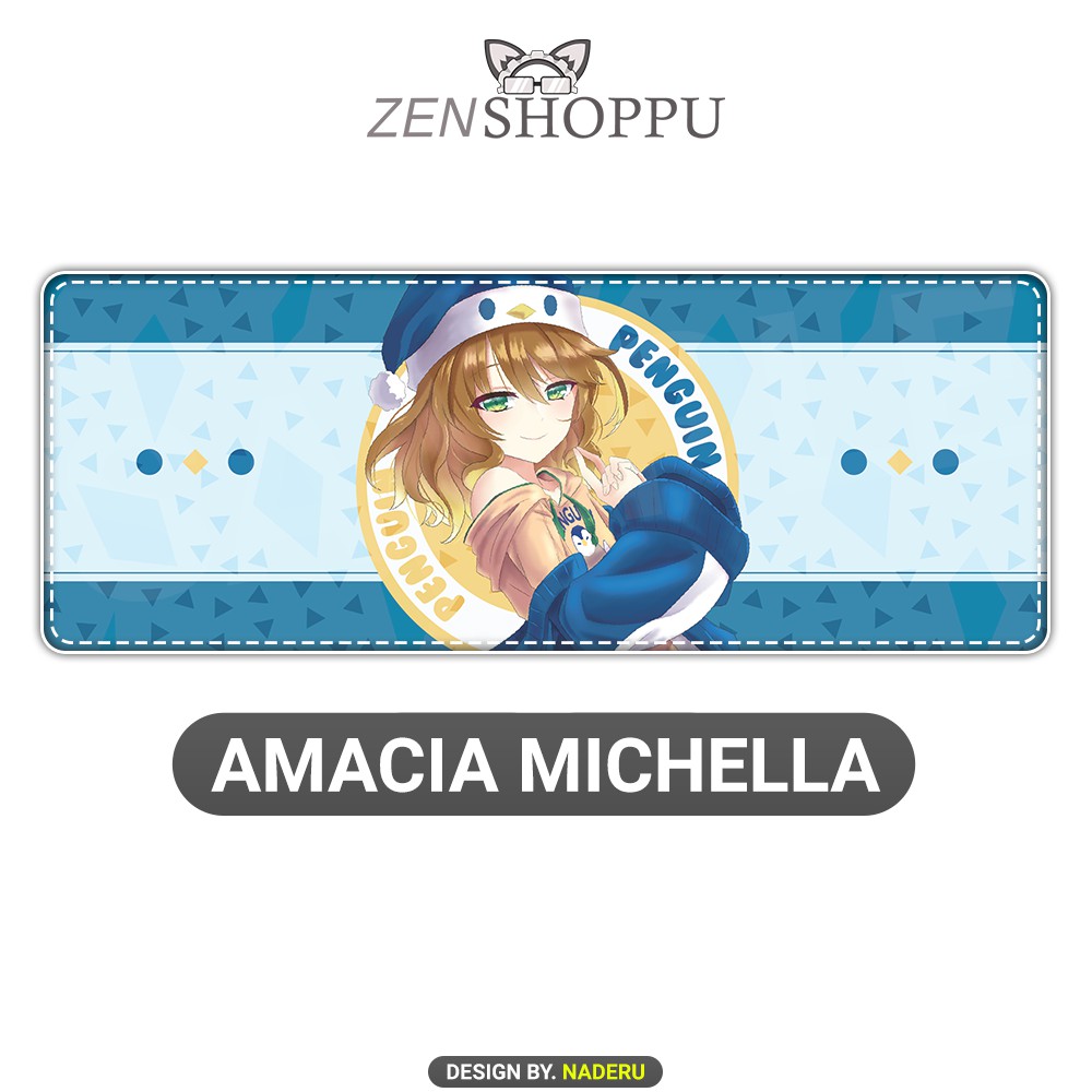 Amacia Michella Nijisanji ID Deskmat / Mousepad