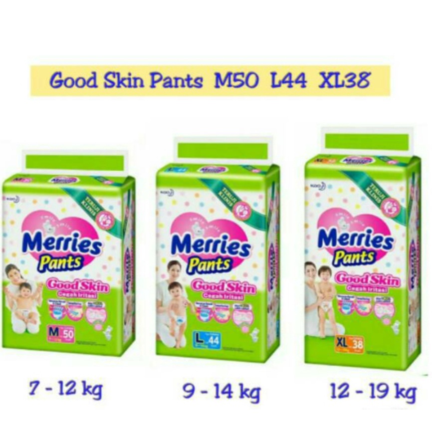 Merries pants M50, L44, XL38,XXL28