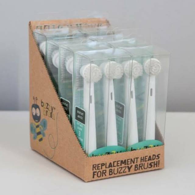 Jack N' Jill buzzy brush replacement heads- refill kepala sikat gigi