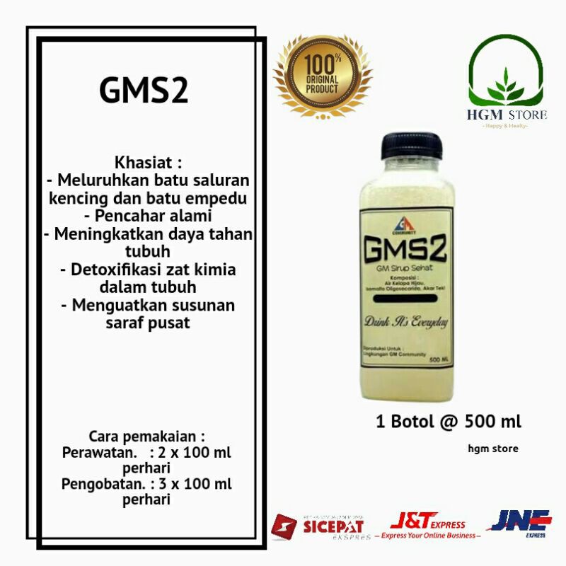 GMS2 HERBAL GUSMUS DIJAMIN ORIGINAL
