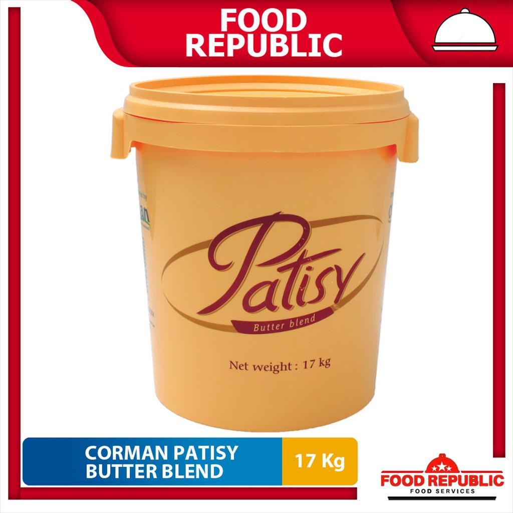 Corman Butter Patisy Blend 17 KG 1 Pail Butter Import Kualitas Wisman