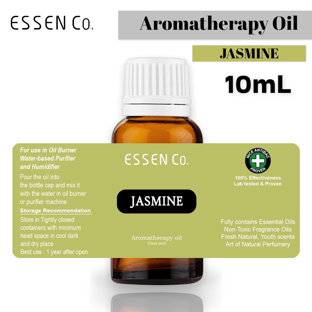 Essen Co Jasmine Essential Oil Aromatherapy Pengharum Pewangi Ruangan Aromaterapi Minyak Melati 10ml