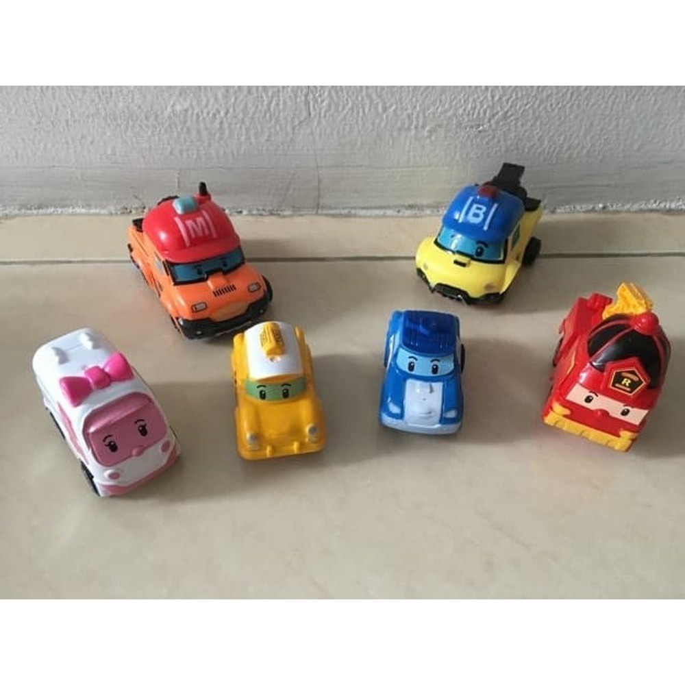 PARKING LOT POLI TRACK ROBOCAR POLI