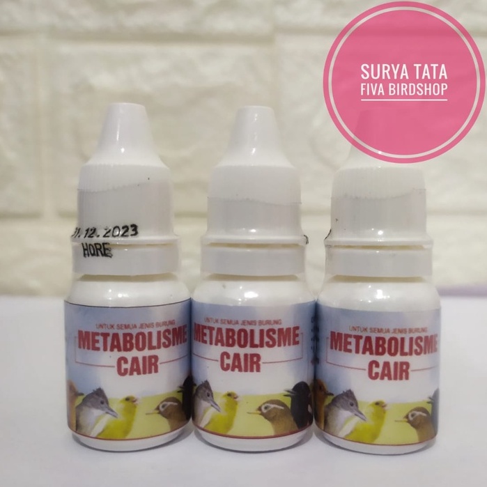 Metabolisme Cair vitamin metabolis untuk burung kurang gacor mengatasi macet bunyi burung murai batu