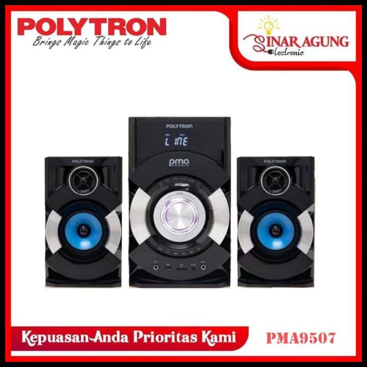 Polytron Speaker Bluetooth Pma 9507 Pma9507 100% Ori