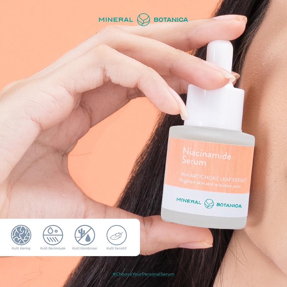 Mineral Botanica Niacinamide Serum With Artichoke Leaf Extract 20ml