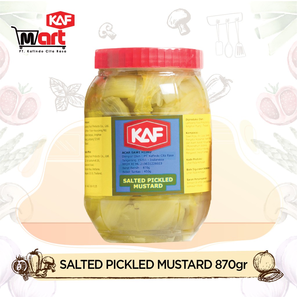 

KAF Salted Pickled Mustard 870gr