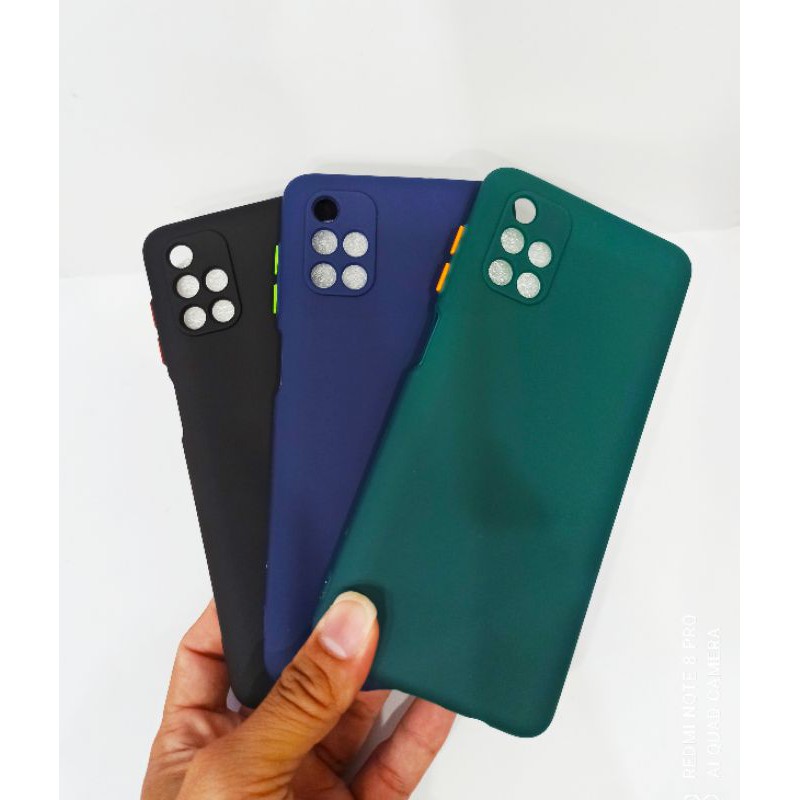 Case Samsung M51 Macaron Silicon Case Samsung M51 softcase samsung M51