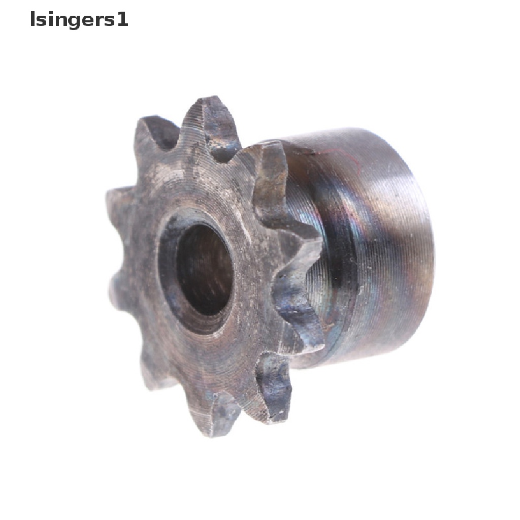 (lsingers1) Chain Drive Sprocket 10T 04C 10 Gigi Pitch 6.35mm Diameter 23.5mm Bahan Metal
