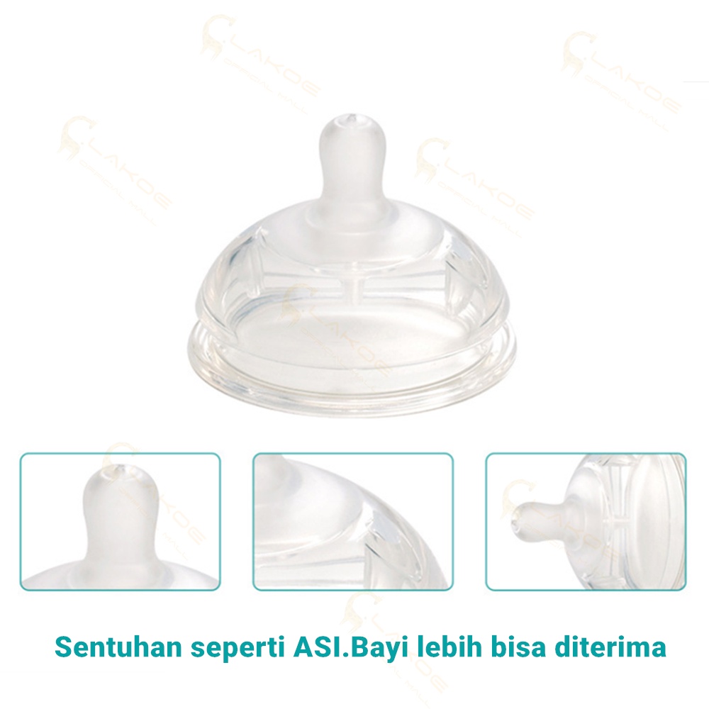 LAKOEOFFICIALMAL Dot PIKO BELLO Bahan silikon sama Sedotan-6