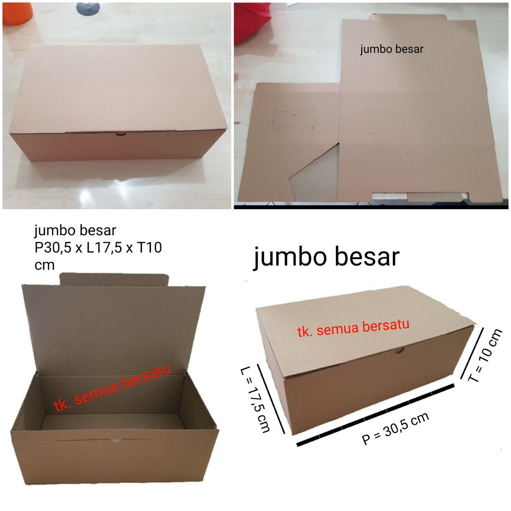 DUS SEPATU JUMBO / KARDUS SEPATU / BOX SEPATU / TEMPAT SEPATU
