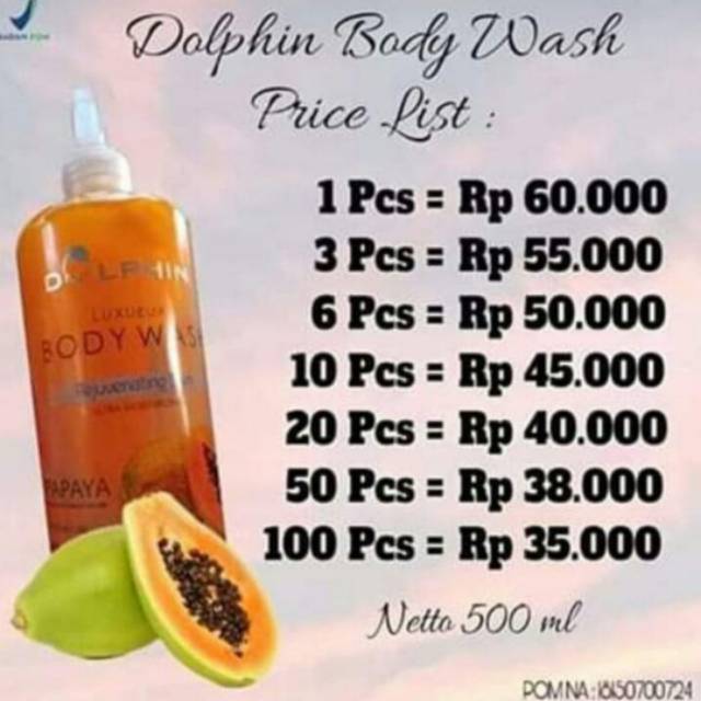 Dolphin Body Wash