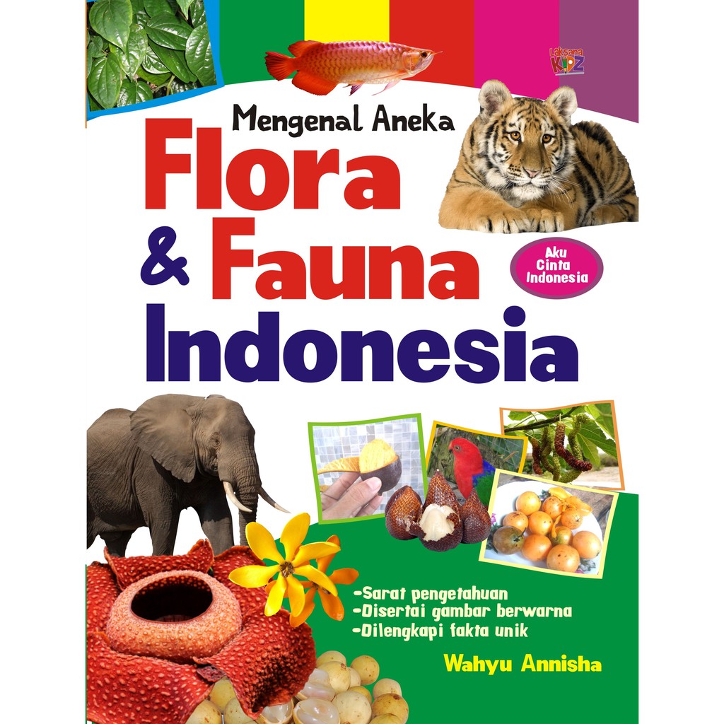 Buku Mengenal Aneka Flora Dan Fauna Indonesia Laksana