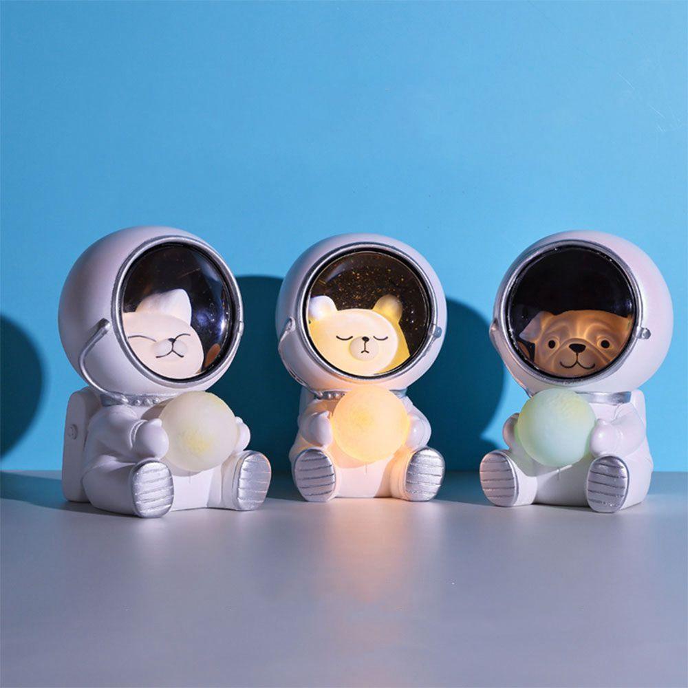 REBUY Lampu Tidur Lucu Spaceman Astronot Galaxy Guardian Hiasan Kamar Tidur