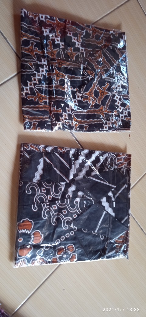 Kemeja Batik Lengan Panjang 021 Risna Batik Hrb026 Hem Batik Murah Seno Sogan Bakung Padi Manggar C8