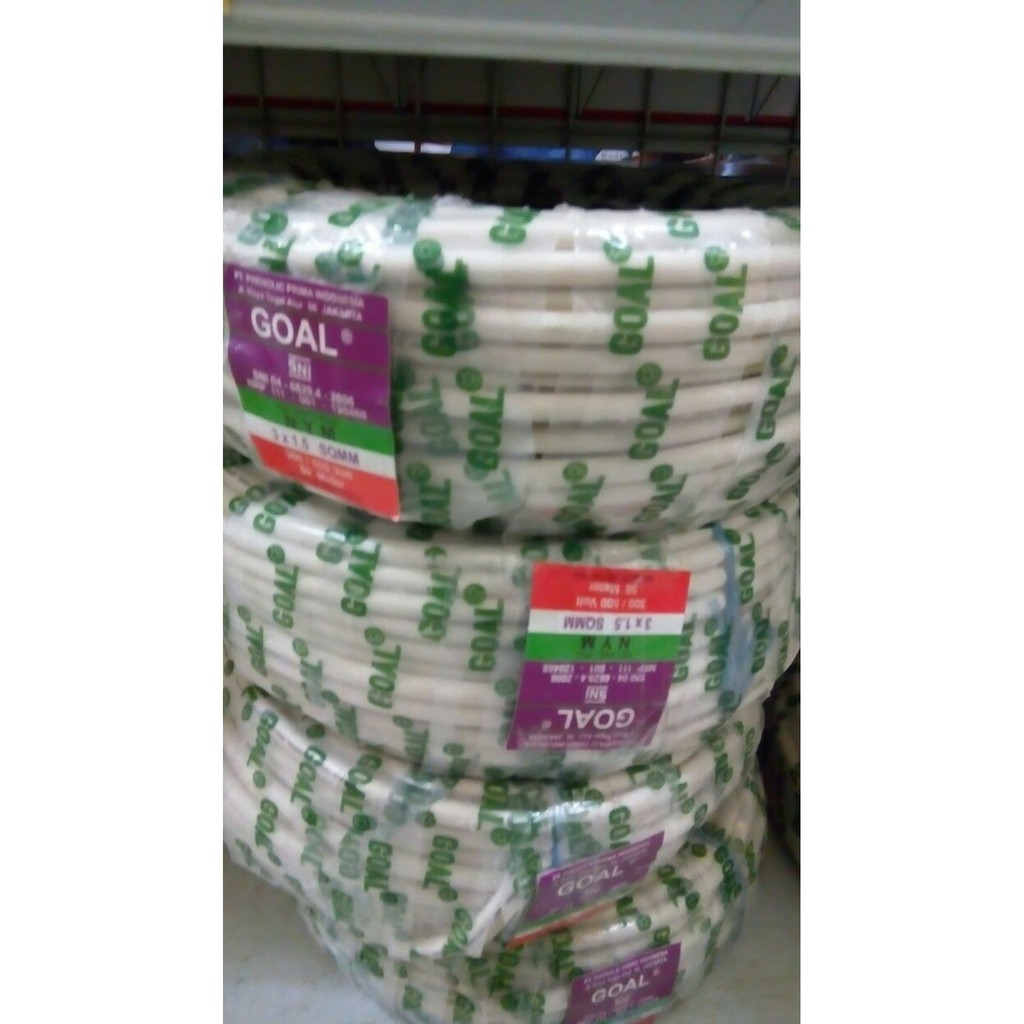 Unik KABEL LISTRIK NYM 3x1 5 KABEL ISI 3 Kabel Listrik NYM 3x1 5 SNI SQMM Murah