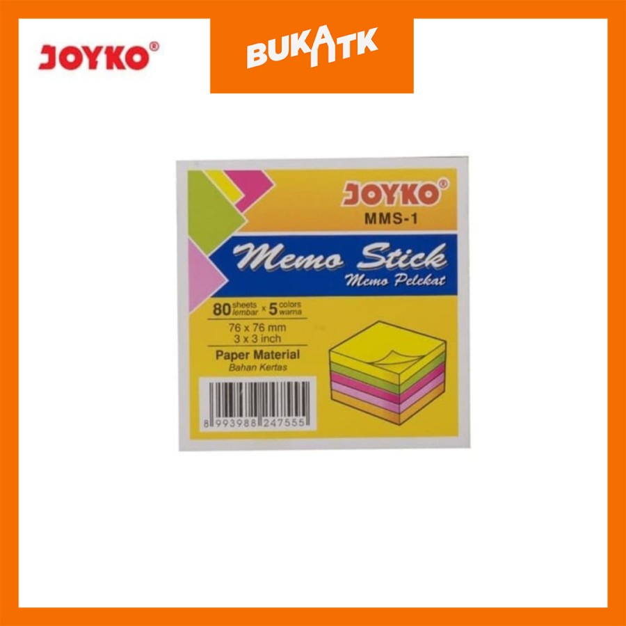 

Memo Stick Sticky Note Kertas Memo / Memo Tempel Joyko MMS-1