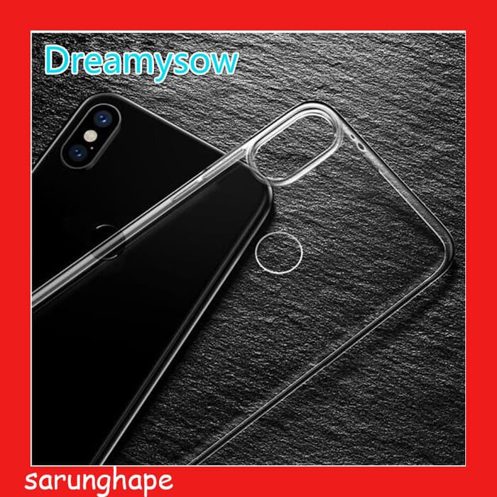 Xiaomi Mi8 SE - Clear Soft Case TPU Casing Cover Transparan Jelly Silicone