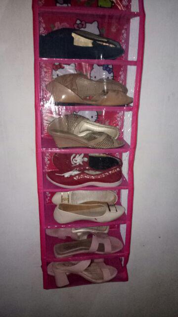 Promo!rak Sepatu Gantung Karakter 9 Susun | Rak Sepatu Karakter