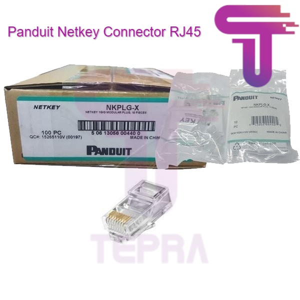 Panduit Netkey Connector RJ45 Cat 6 / Netkey RJ45 Cat 5E NKPLG-X