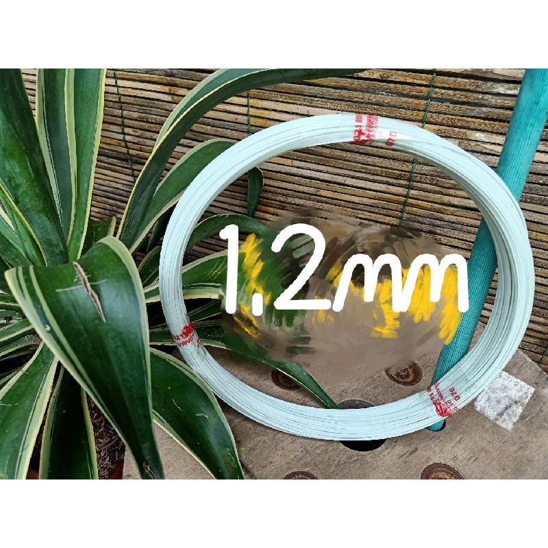 Jeruji ruji fiber 1.2mm putih untuk sangkar kecil, layangan dll