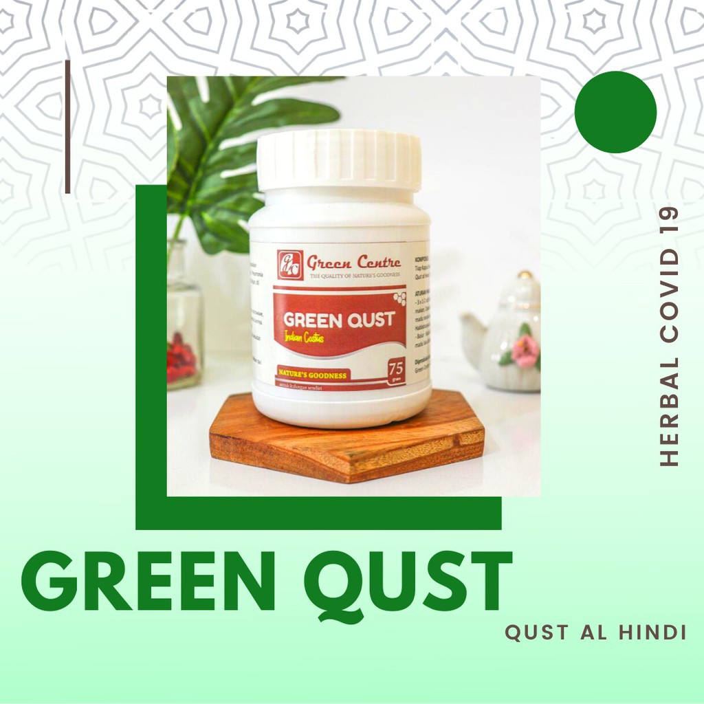 GREEN QUST OBAT Radang Paru, Obat Covid 19