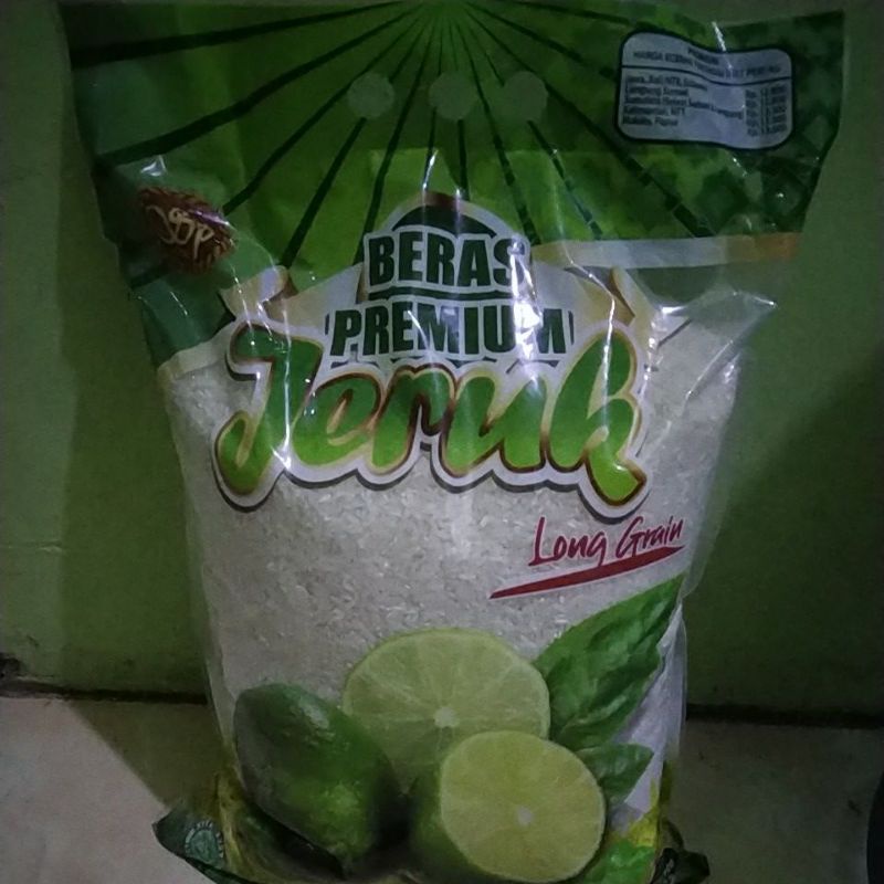 

Beras Premium Jeruk Ijo Long Grain 5kg