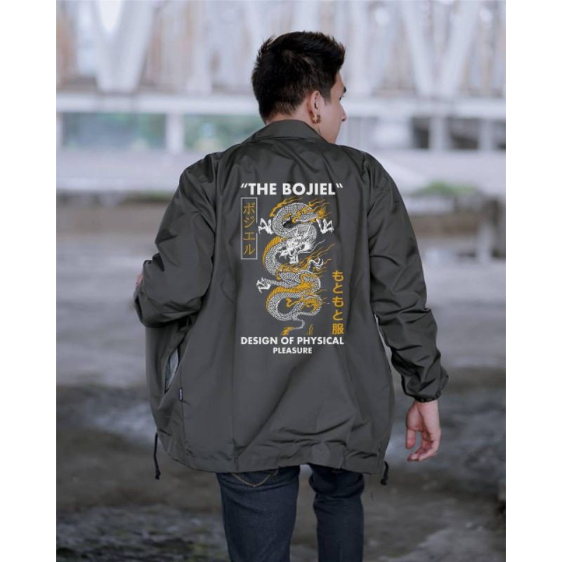 The Bojiel Coach Jacket Design Of Physical Pleasure - Jaket Pri Coach Windbreaker Distro Original