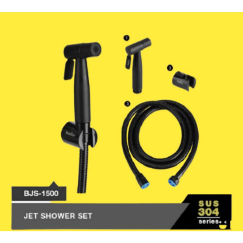 Jet Shower / Shower Toilet Stainless Hitam