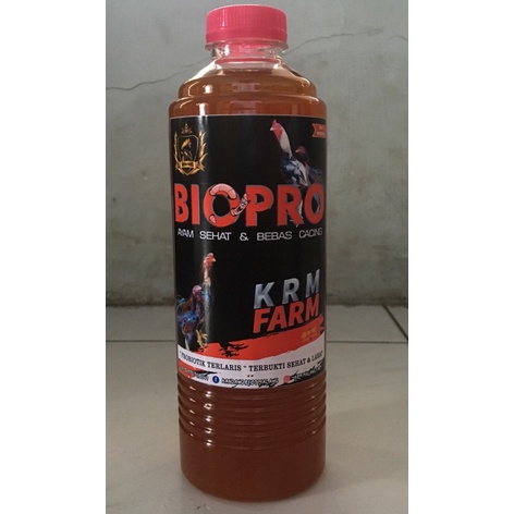 BIO PRO-PROBIOTIK- KESEHATAN,BEBAS CACING AYAM DAN UNGGAS(500ml)
