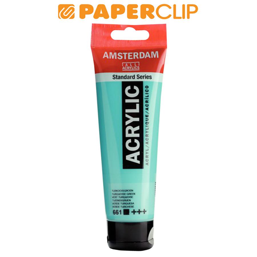 

CAT ACRYLIC AMSTERDAM17096612AAC 120ML S1 TURQOUISE GREEN