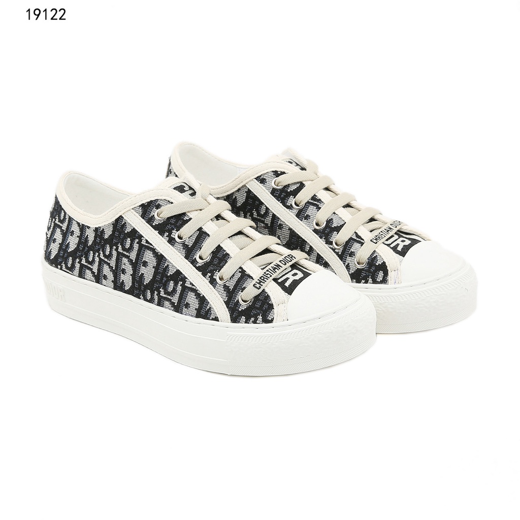 DR Sneaker Oblique Embroidered Cotton #19122