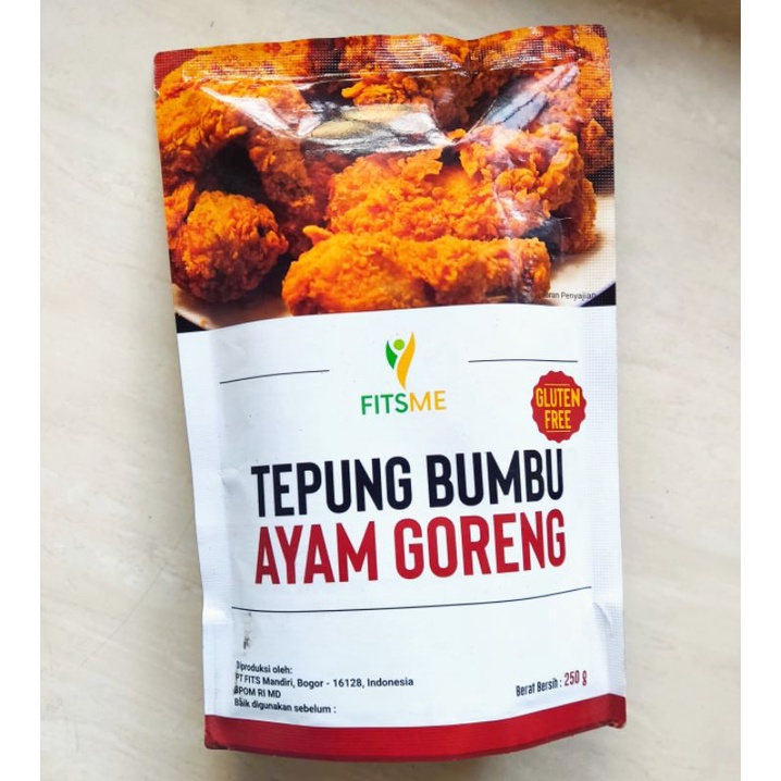 tepung bumbu fits me gluten free ayam goreng tempe goreng