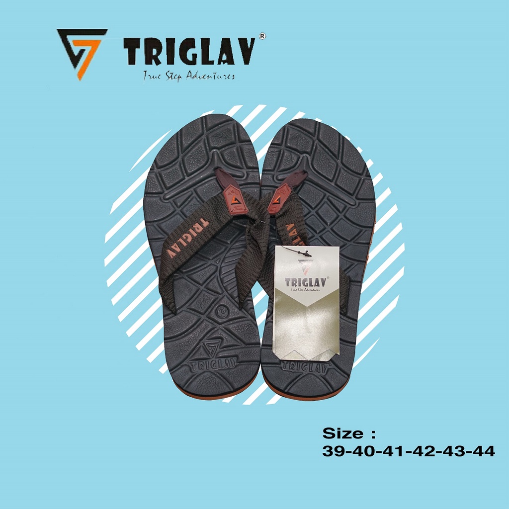 Sandal Triglav Premium / Sandal Jepit ORIGINAL 100%