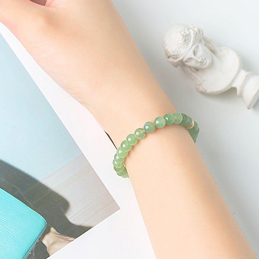 Needway Wanita Gelang Cina Retro Elegan Untuk Perempuan Tangan Jewerly Gaya Kuno Imitasi Hetian Jade Bracelets